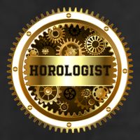 Horologist Horology Clockmaker Watchmaker Timekeeper Watch Collector Clock Lover Golf Towel