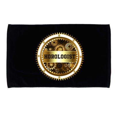 Horologist Horology Clockmaker Watchmaker Timekeeper Watch Collector Clock Lover Microfiber Hand Towel