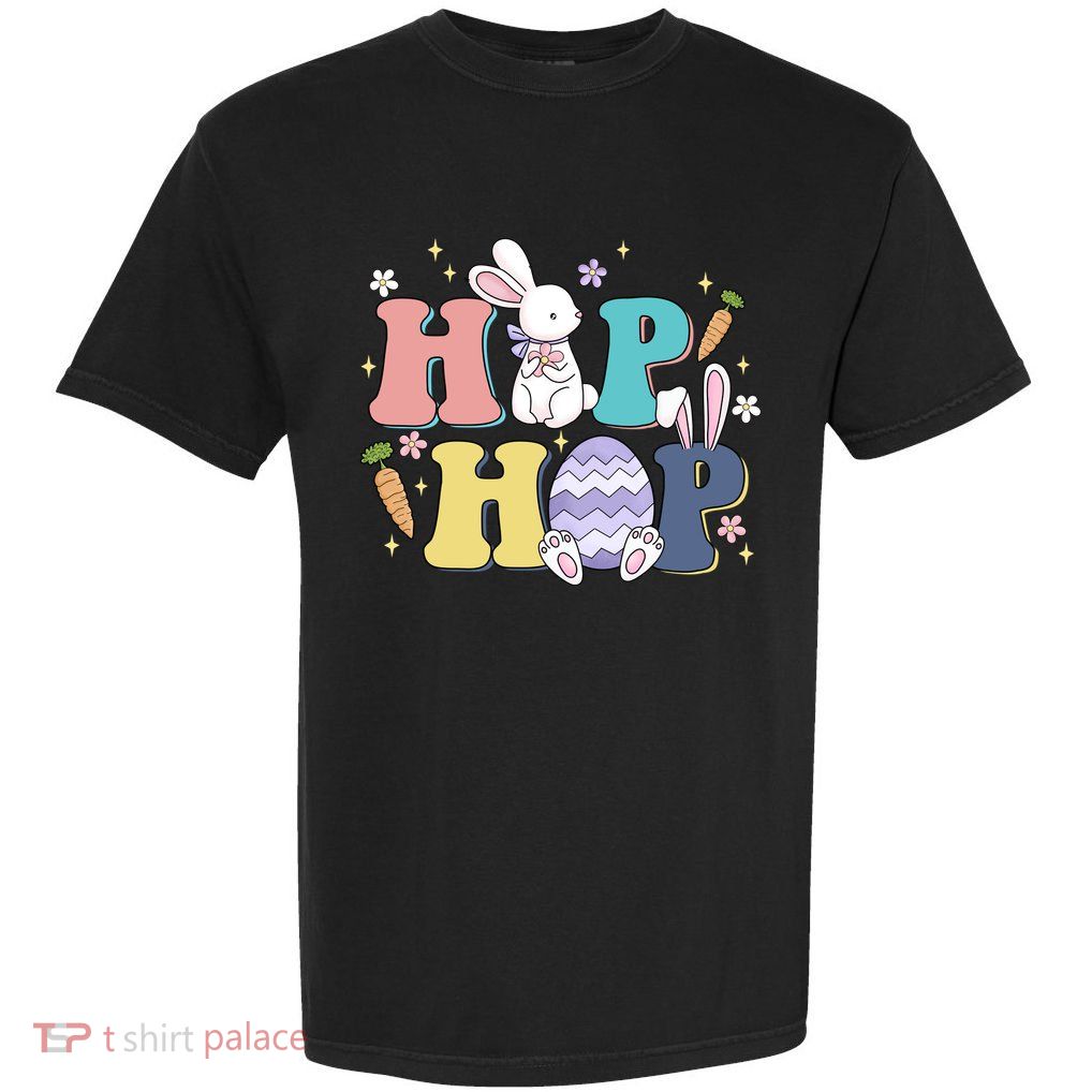 Hip Hop Cute Easter Bunny Garment-Dyed Heavyweight T-Shirt