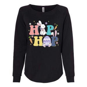 Hip Hop Cute Easter Bunny Womens California Wash Sweatshirt