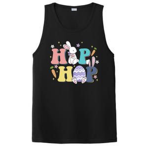 Hip Hop Cute Easter Bunny PosiCharge Competitor Tank