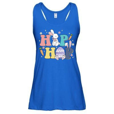 Hip Hop Cute Easter Bunny Ladies Essential Flowy Tank