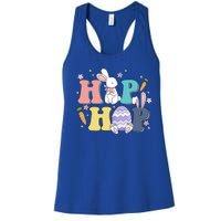 Hip Hop Cute Easter Bunny Women's Racerback Tank