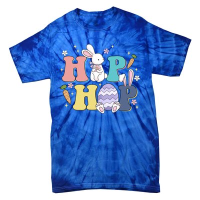 Hip Hop Cute Easter Bunny Tie-Dye T-Shirt