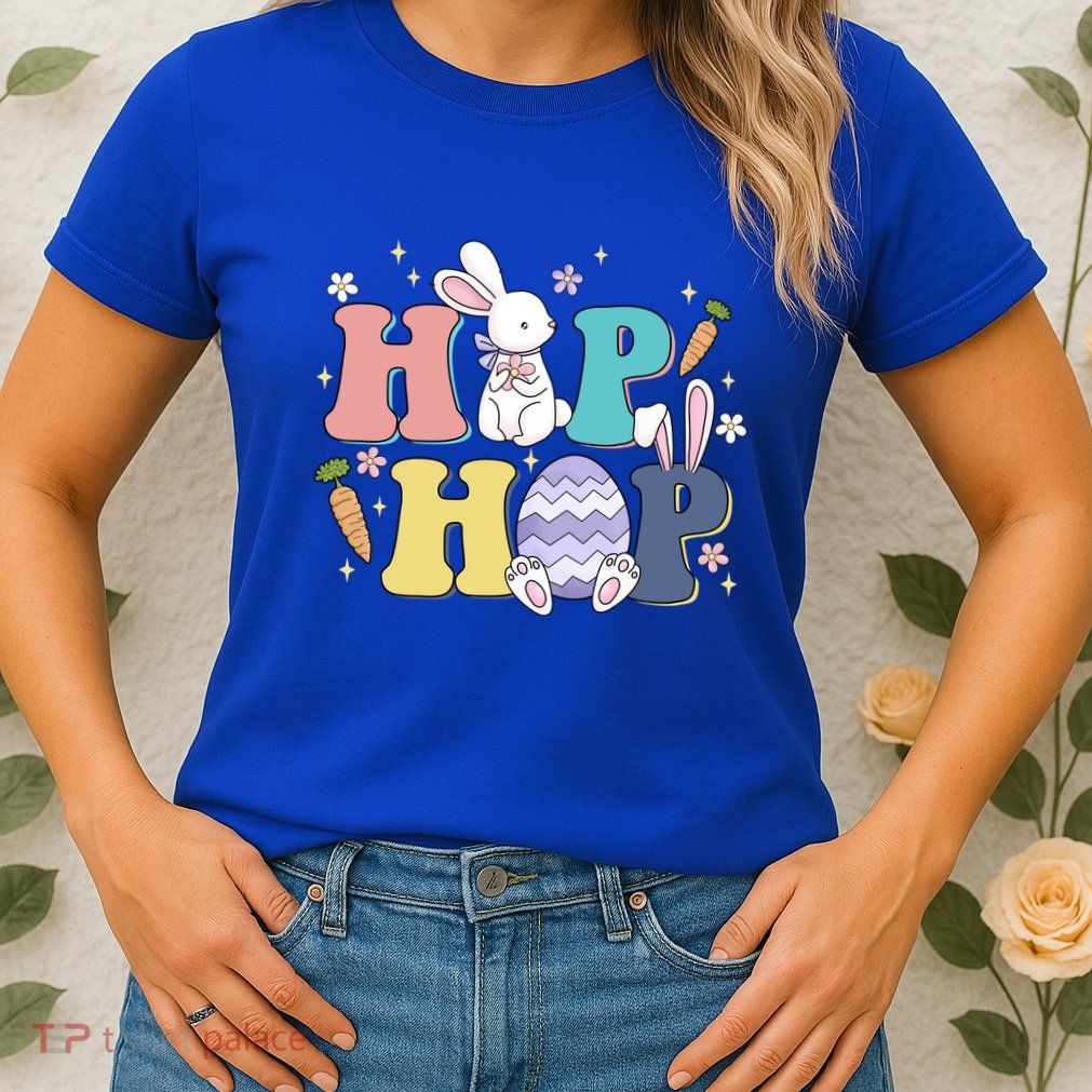 Hip Hop Cute Easter Bunny Women's T-Shirt