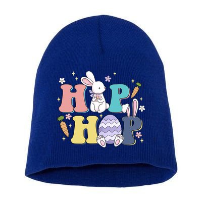 Hip Hop Cute Easter Bunny Short Acrylic Beanie