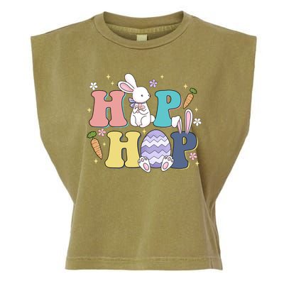 Hip Hop Cute Easter Bunny Garment-Dyed Women's Muscle Tee