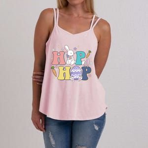 Hip Hop Cute Easter Bunny Women's Strappy Tank