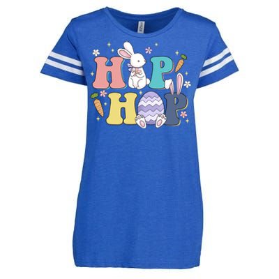 Hip Hop Cute Easter Bunny Enza Ladies Jersey Football T-Shirt