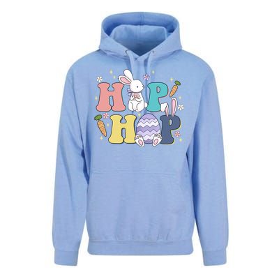 Hip Hop Cute Easter Bunny Unisex Surf Hoodie