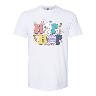 Hip Hop Cute Easter Bunny Softstyle® CVC T-Shirt