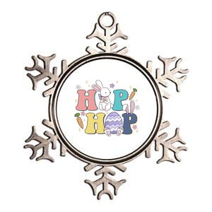 Hip Hop Cute Easter Bunny Metallic Star Ornament