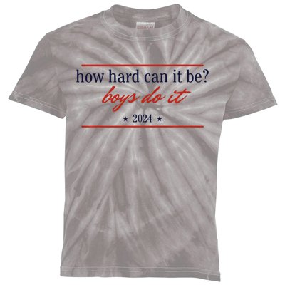 How Hard Can It Be Do It 2024 Premium Kids Tie-Dye T-Shirt