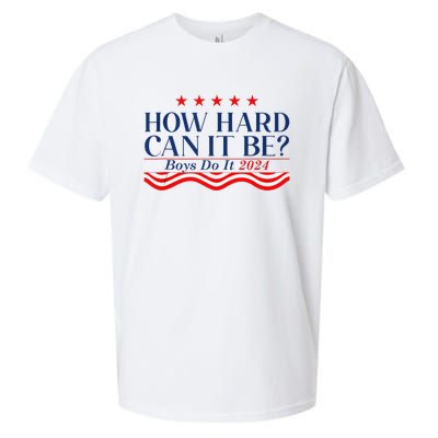 How Hard Can It Be Do It 2024 Funny Quotes Sueded Cloud Jersey T-Shirt