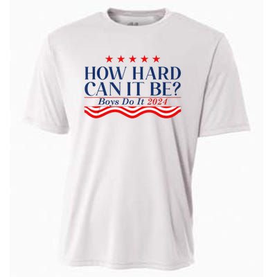 How Hard Can It Be Do It 2024 Funny Quotes Cooling Performance Crew T-Shirt