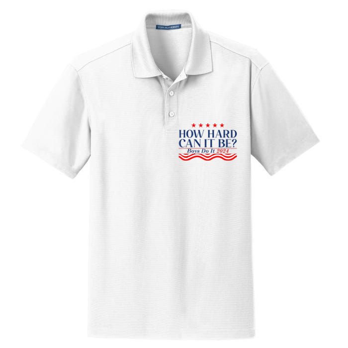 How Hard Can It Be Do It 2024 Funny Quotes Dry Zone Grid Polo