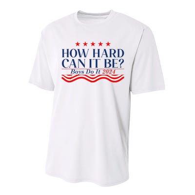 How Hard Can It Be Do It 2024 Funny Quotes Performance Sprint T-Shirt