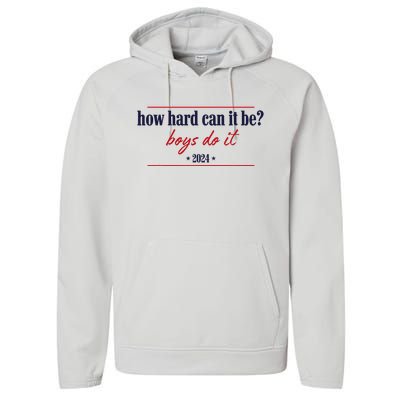 How Hard Can It Be Do It 2024 Performance Fleece Hoodie