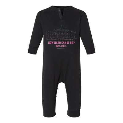 How Hard Can It Be Boy Do It Infant Fleece One Piece