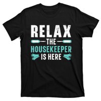 Housekeeping Housekeeper Cleaner Job Cleaning Crew T-Shirt