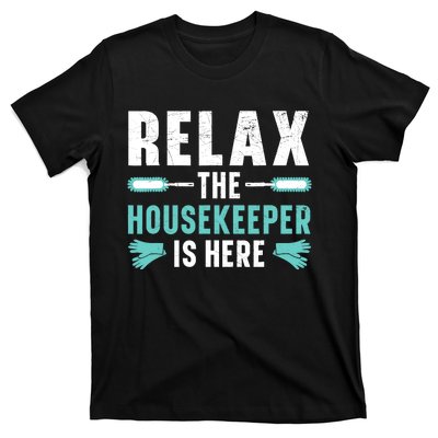 Housekeeping Housekeeper Cleaner Job Cleaning Crew T-Shirt