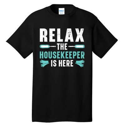 Housekeeping Housekeeper Cleaner Job Cleaning Crew Tall T-Shirt