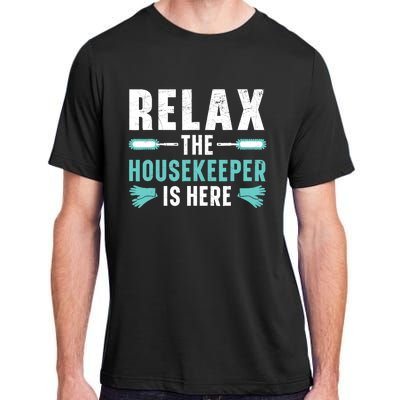 Housekeeping Housekeeper Cleaner Job Cleaning Crew Adult ChromaSoft Performance T-Shirt