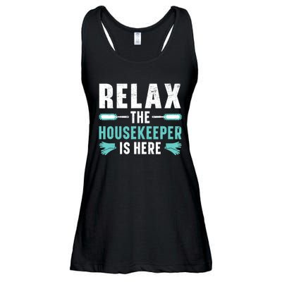 Housekeeping Housekeeper Cleaner Job Cleaning Crew Ladies Essential Flowy Tank