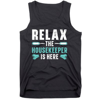 Housekeeping Housekeeper Cleaner Job Cleaning Crew Tank Top