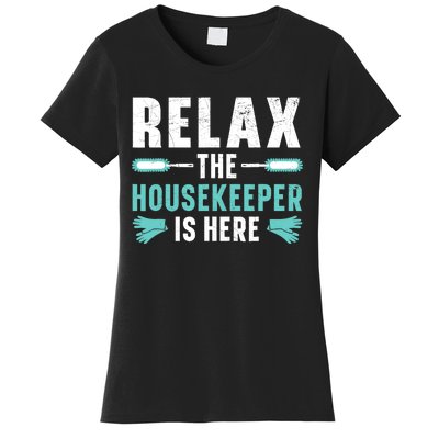 Housekeeping Housekeeper Cleaner Job Cleaning Crew Women's T-Shirt