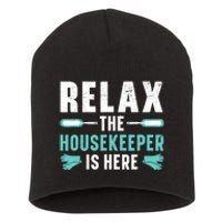 Housekeeping Housekeeper Cleaner Job Cleaning Crew Short Acrylic Beanie