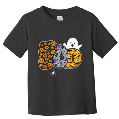 Hilarious Halloween Costume with Ghosts and Pumpkins Toddler T-Shirt