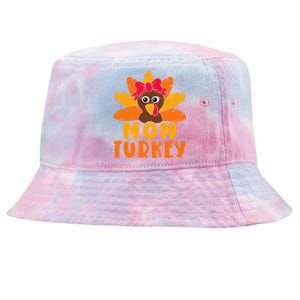 Happy Hallothanksmas Coffee Latte Halloween Thanksgiving Tie-Dyed Bucket Hat