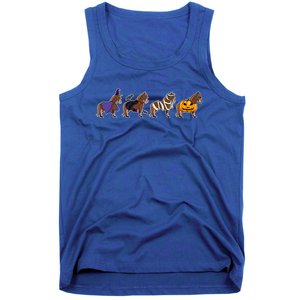 Halloween Horse Costume Witch Vampire Mummy Pumpkin Jack Gift Tank Top