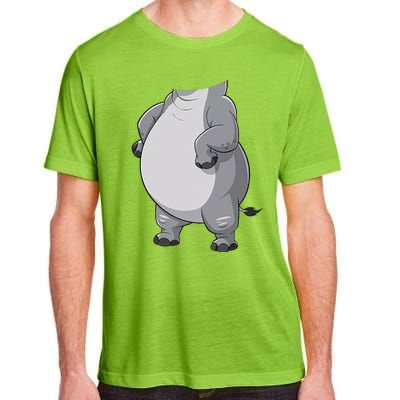 Hippo Hippopotamus Costume Gift Adult ChromaSoft Performance T-Shirt