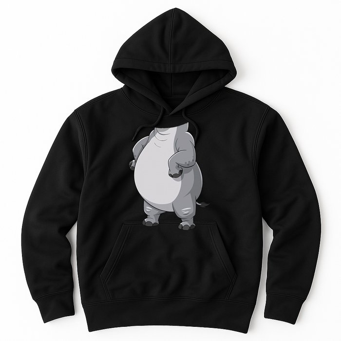 Hippo Hippopotamus Costume Gift Hoodie