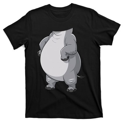 Hippo Hippopotamus Costume Gift T-Shirt