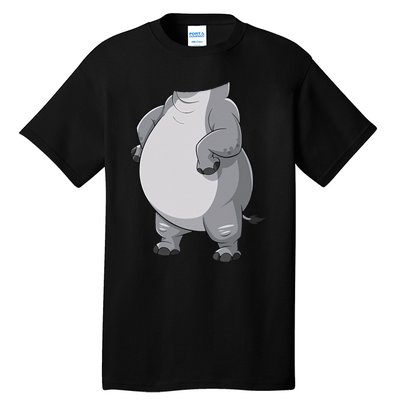 Hippo Hippopotamus Costume Gift Tall T-Shirt