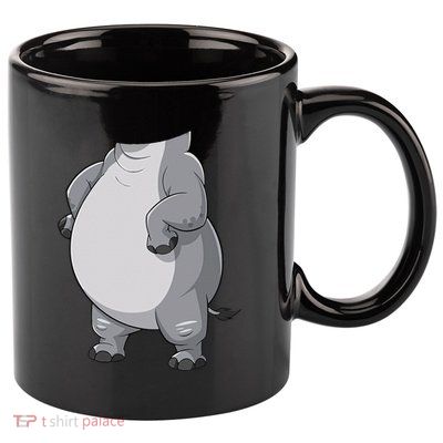 Hippo Hippopotamus Costume Gift 11oz C Handle Ceramic Mug