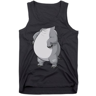 Hippo Hippopotamus Costume Gift Tank Top