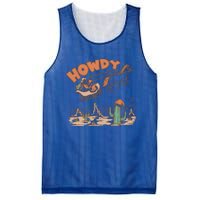 Howdy Holiday Cow Santa Christmas Western Vintage Gift Mesh Reversible Basketball Jersey Tank