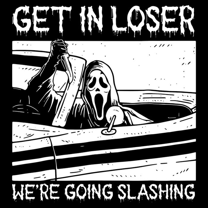 Horror Halloween Character Get In Loser WeRe Going Slashing Wool Snapback Cap