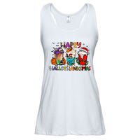 Happy Hallothanksmas Coffee Holiday Season Ladies Essential Flowy Tank