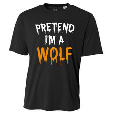 Hilarious Halloween Costume Idea Pretend I'm a Wolf Cooling Performance Crew T-Shirt