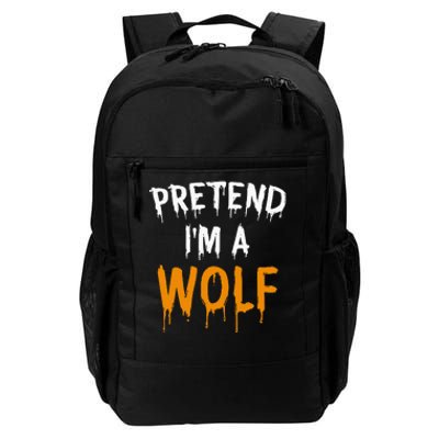 Hilarious Halloween Costume Idea Pretend I'm a Wolf Daily Commute Backpack