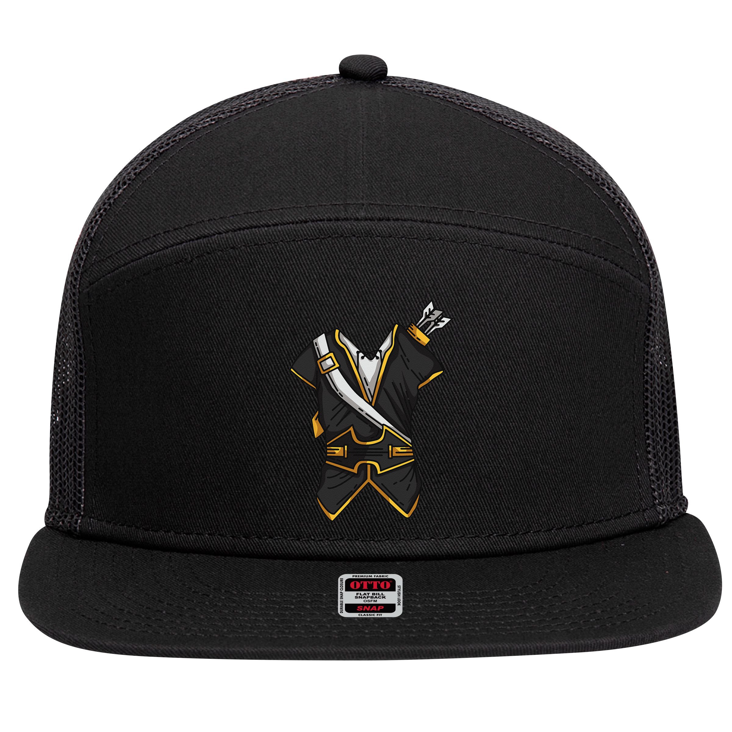 Huntsman Hunter Cool Lazy Easy Cosplay Halloween Costume 7 Panel Mesh Trucker Snapback Hat
