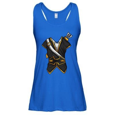 Huntsman Hunter Cool Lazy Easy Cosplay Halloween Costume Ladies Essential Flowy Tank