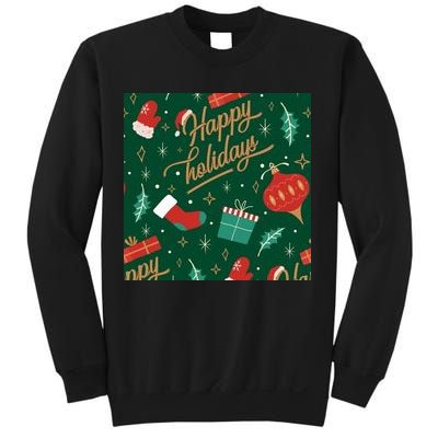 Happy Holidays Christmas Festive Sweatshirt