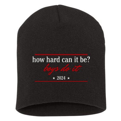 How Hard Can It Be Boy.S Do It 2024 Short Acrylic Beanie