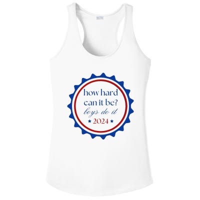 How Hard Can It Be Boy Do It 2024 Gift Ladies PosiCharge Competitor Racerback Tank